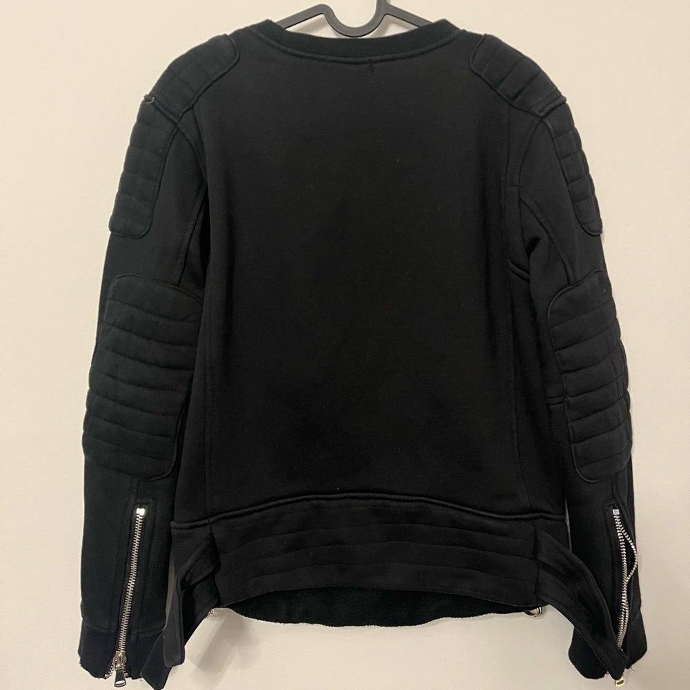 Balmain Black Crewneck Sweatshirt image 2